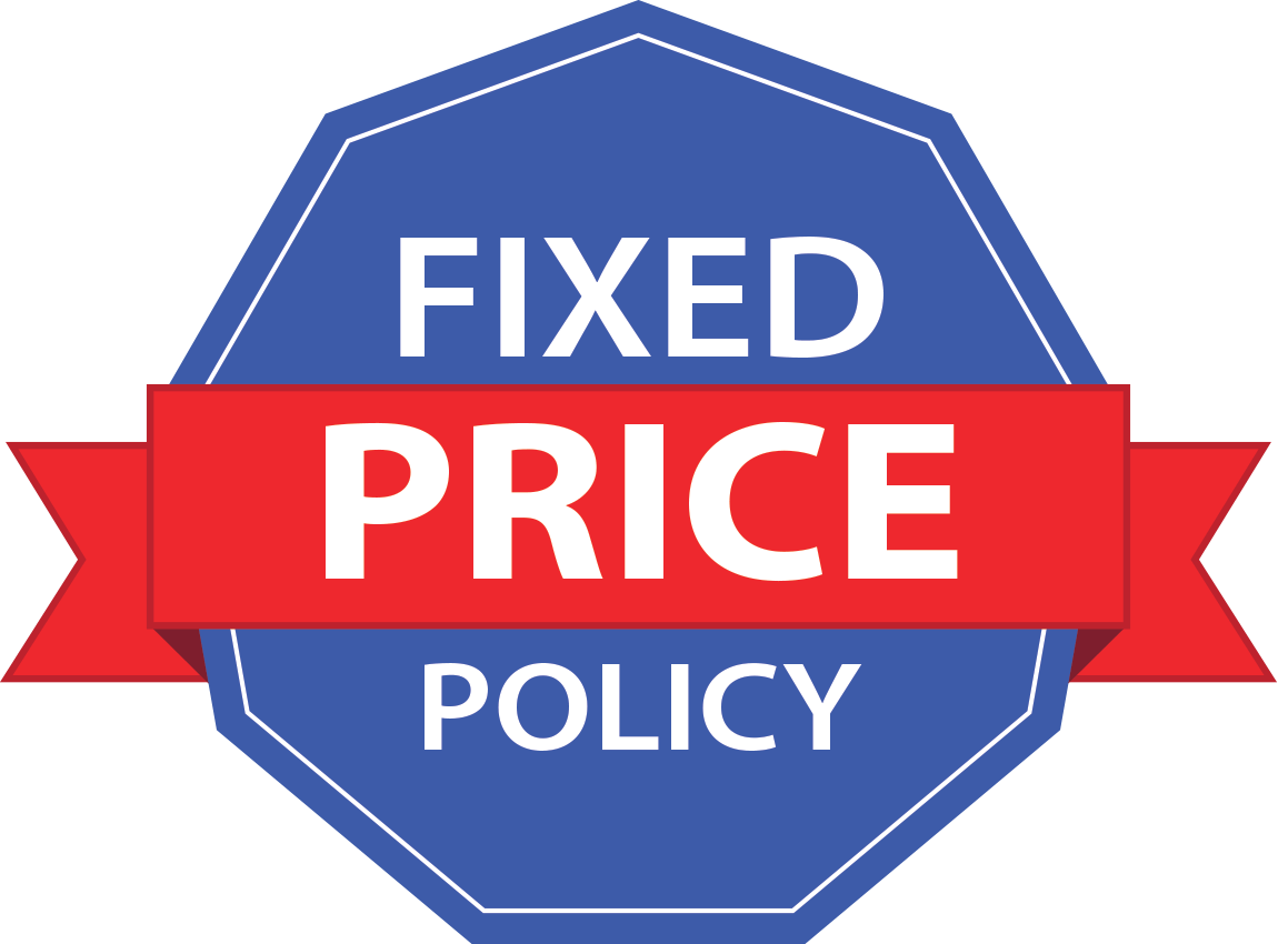 advanced basement fixed price policy badge