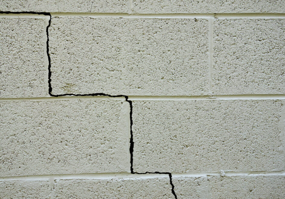 foundation cracking