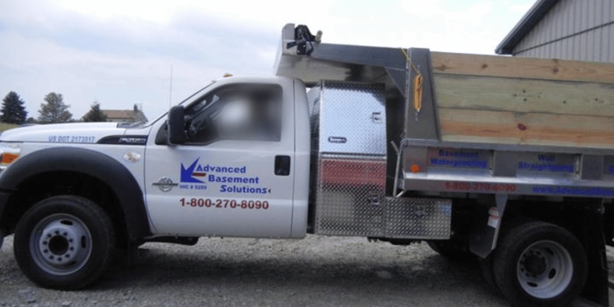 About Us, Advanced Basement Solutions Truck