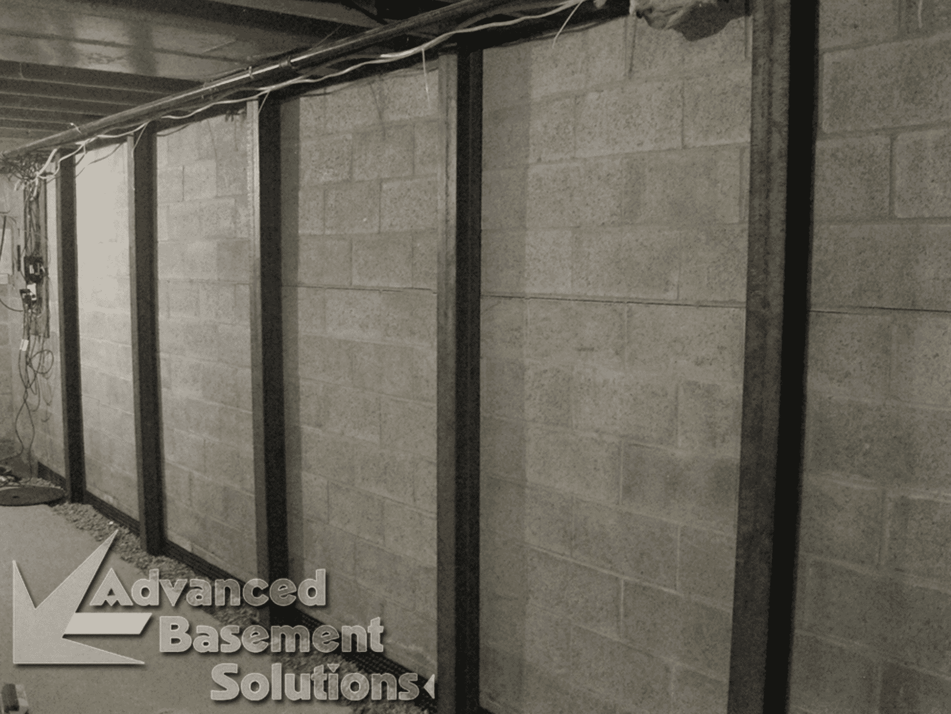 The Force, bowed wall repair with Advanced Basement Solutions